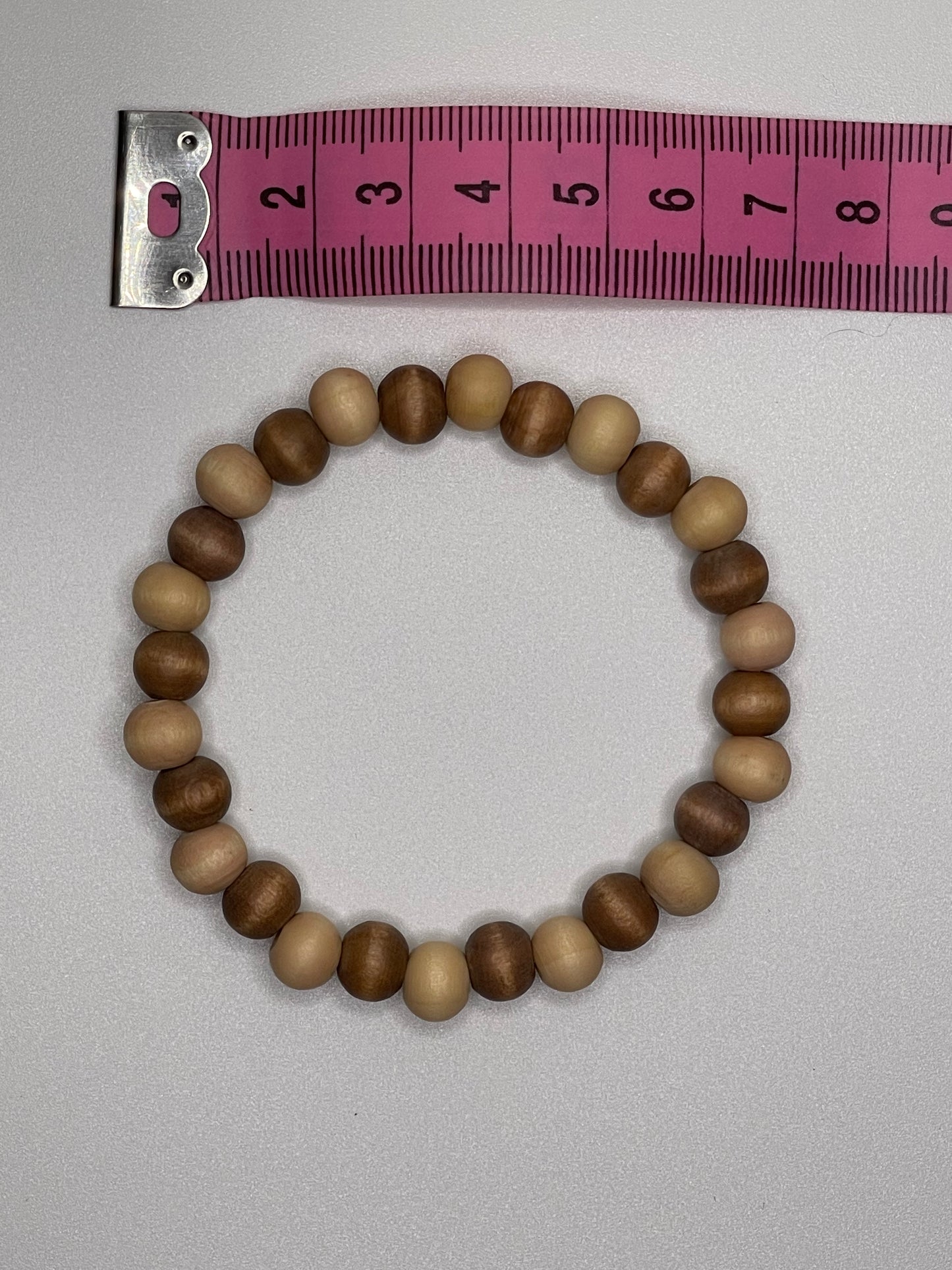 Wood Beaded Bracelet