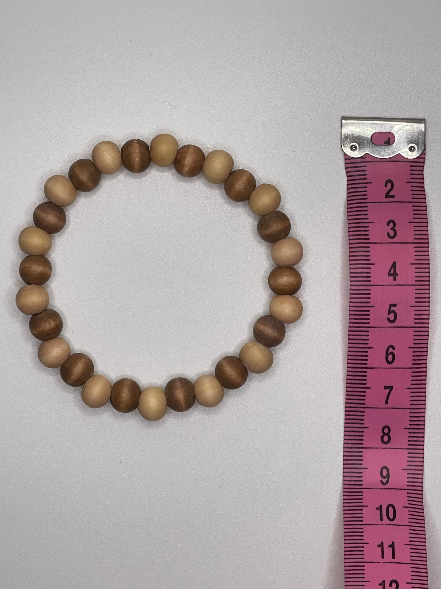Wood Beaded Bracelet